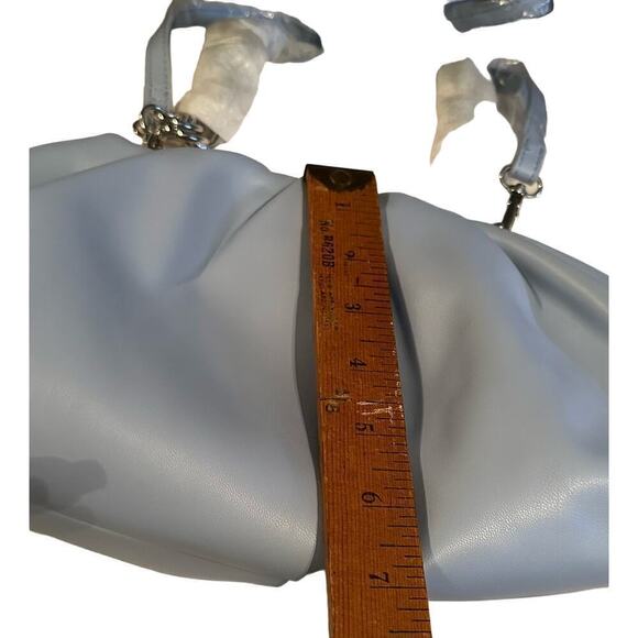 INC International Concepts Kj Clutch Shoulder Bag Purse Bluebell - Picture 4 of 8